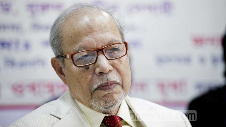 সাবেক রাষ্ট্রপতি একিউএম বদরুদ্দোজা চৌধুরী  আর নেই
