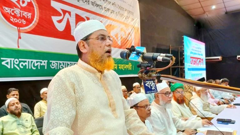 সৎভাবে দেশ পরিচালনায় সক্ষম জামায়াতে ইসলামী : মুহাম্মদ শাহজাহান