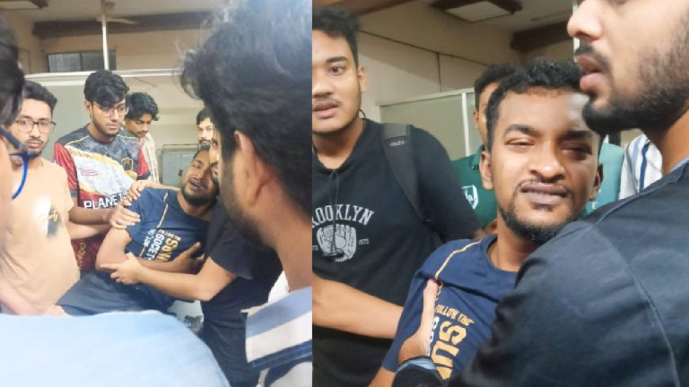 চবি শিক্ষার্থীর ওপর দুর্বৃত্তের হামলা, ছাত্রদলের বিক্ষোভ