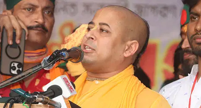 সনাতনী জাগরণ জোটের মুখপাত্র চিন্ময় কৃষ্ণ দাশ আটক