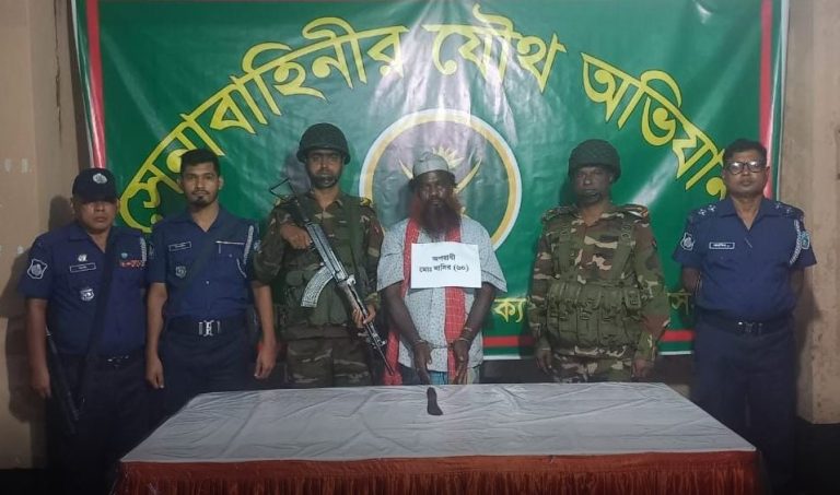পাওনা টাকা চাওয়ায় দোকানদারকে দা দিয়ে কোপ দেয় তুফান নাছির