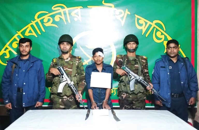 পারকিতে ছিনতাই করে পালানোর সময় আটক ১