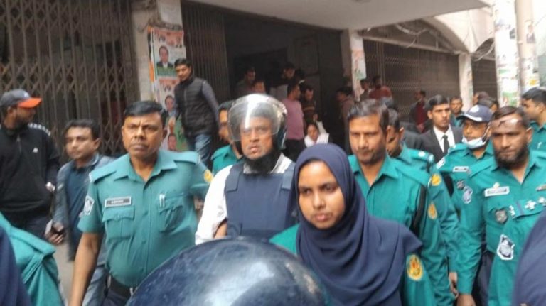শিক্ষার্থী হত্যা মামলায় সাবেক এমপি নদভী কারাগারে