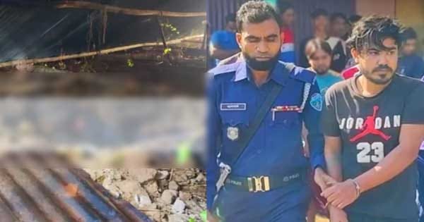 যুবলীগ নেতার বাড়িতে গর্ত করে পোড়ানো হচ্ছিলো নারীর মাথাবিহীন মরদেহ