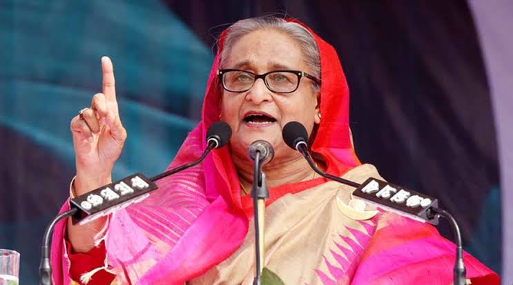 শেখ হাসিনার বক্তব্য প্রচারের নিষেধাজ্ঞা চেয়ে আবেদন