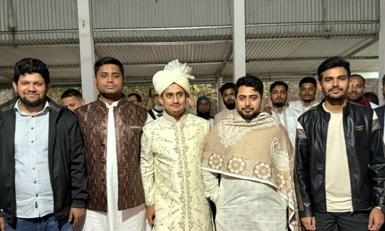জাতীয় নাগরিক কমিটির মুখ্য সংগঠক সারজিস আলমের শুভ বিবাহ সম্পন্ন