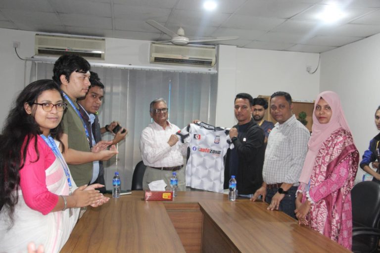 পিসিআইইউ সাংবাদিকতা বিভাগের জার্সি উন্মোচন অনুষ্ঠিত