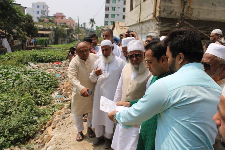 বাকলিয়া বির্জাখাল পরিদর্শনে শাহজাহান চৌধুরী