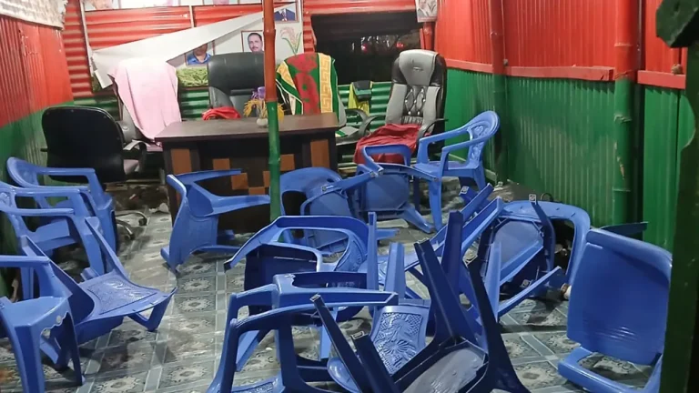 বিএনপির কার্যালয়ে কিশোর গ্যাংয়ের হামলা-ভাঙচুর