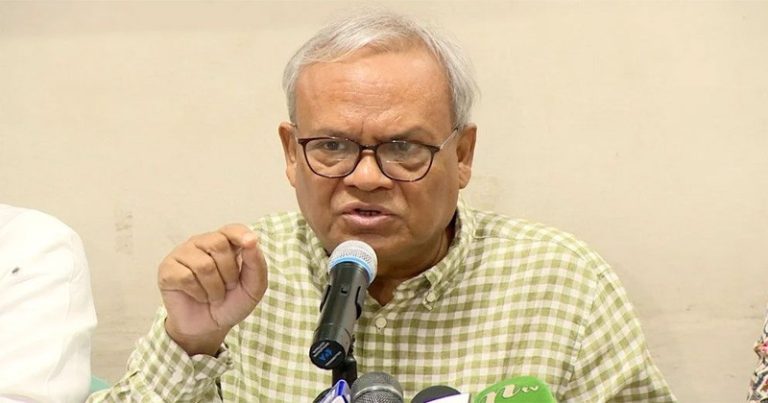 উপদেষ্টা খলিলুর রহমানের পদত্যাগ দাবি করলেন রিজভী