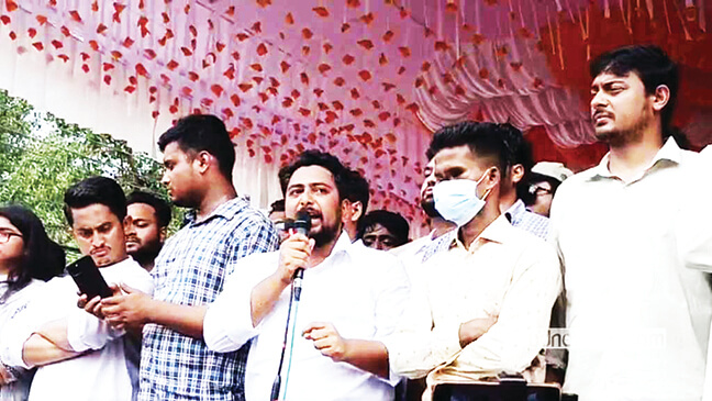 এনসিপি নেতাদের ওপর জঙ্গি কায়দায় হামলা করেছে আওয়ামী লীগ : নাহিদ ইসলাম