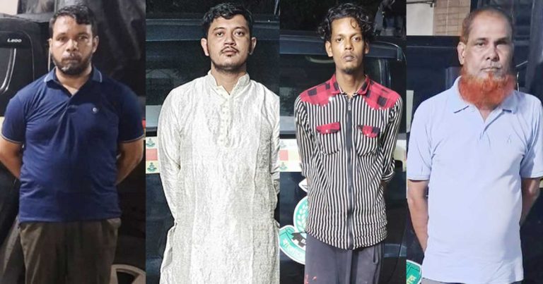 রাঙ্গুনিয়ার আ.লীগ নেতাসহ র‍্যাবের জালে ধরা ৪