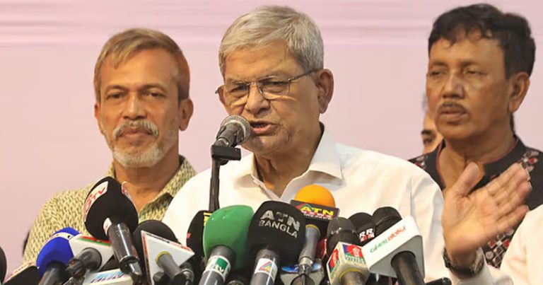 ভাড়া করা লোক দিয়ে দেশ চালানো যায় না: মির্জা ফখরুল