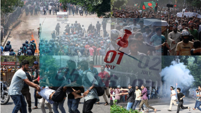 গণ-অভ্যুত্থানের মাস জুলাইয়ের শুরু আজ