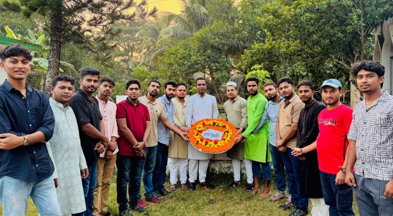 সাবেক মন্ত্রী জাফরুল ইসলাম চৌধুরীর ৩য় মৃত্যুবার্ষিকীতে চট্টগ্রাম দক্ষিণ জেলা ছাত্রদলের শ্রদ্ধাজ্ঞলী নিবেদন