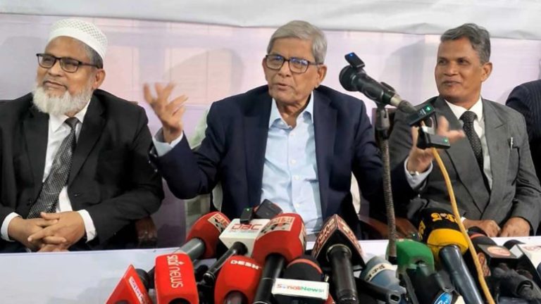 ছাব্বিশের নির্বাচনে কোন ঝামেলা হবে না, আশা মির্জা ফখরুলের
