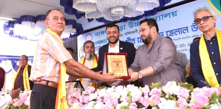 নাঙ্গলমোড়া উচ্চ বিদ্যালয়ে কৃতি শিক্ষার্থী ও অবসরপ্রাপ্ত শিক্ষকদের সংবর্ধনা