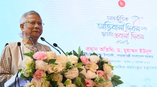 বিদেশে শ্রমশক্তি রপ্তানি বড় বাধা দালাল চক্র: প্রধান উপদেষ্টা