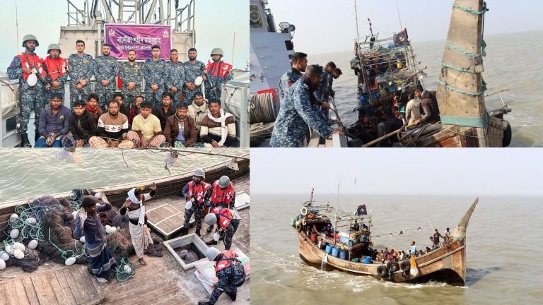 মায়ানমারে ডিজেল ও সিমেন্ট পাচারকালে  নৌবাহিনী অভিযানে ১১ জন আটক