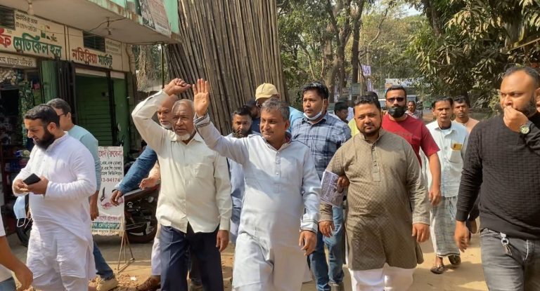 ফটিকছড়িতে গণসংযোগ, উন্নয়নের বার্তা সরওয়ার আলমগীরের