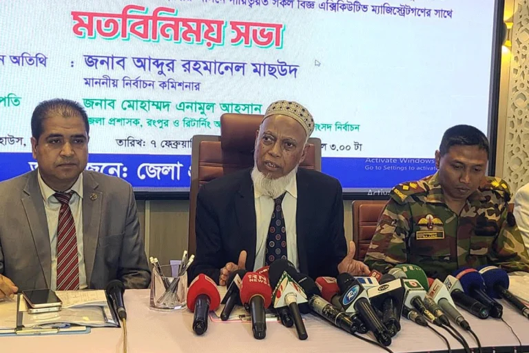 এবার ইলেকশন ইঞ্জিনিয়ারিং হবে না: ইসি মাছউদ