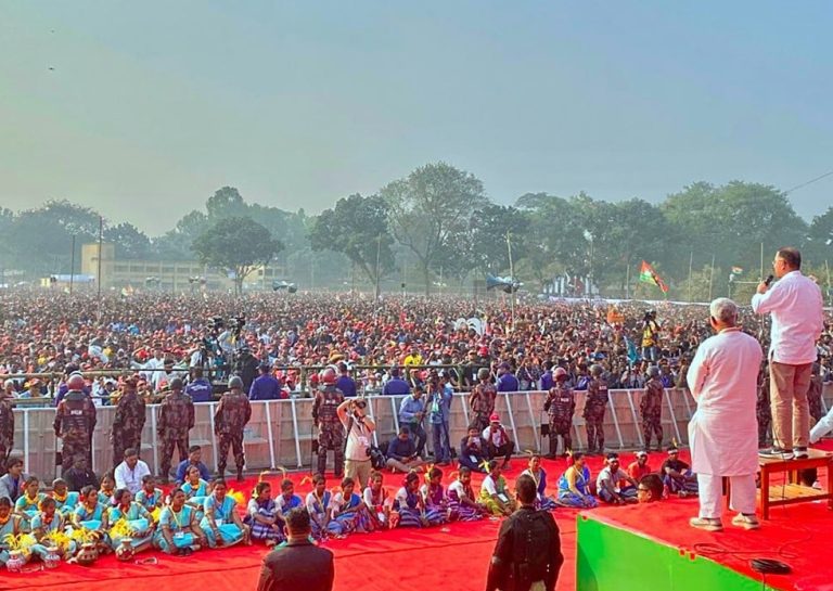 নানিবাড়ি দিনাজপুরে ধানের শীষের পক্ষে ভোট চান তারেক রহমান