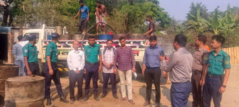 অবৈধ জ্বালানি ব্যবসায় ধাক্কা, বিমানবন্দর এলাকায় অভিযান