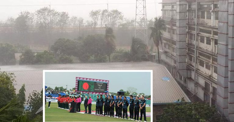 চট্টগ্রামে বৃষ্টি, বাংলাদেশ-নিউজিল্যান্ডের দ্বিতীয় টি-টোয়েন্টি নিয়ে শঙ্কা