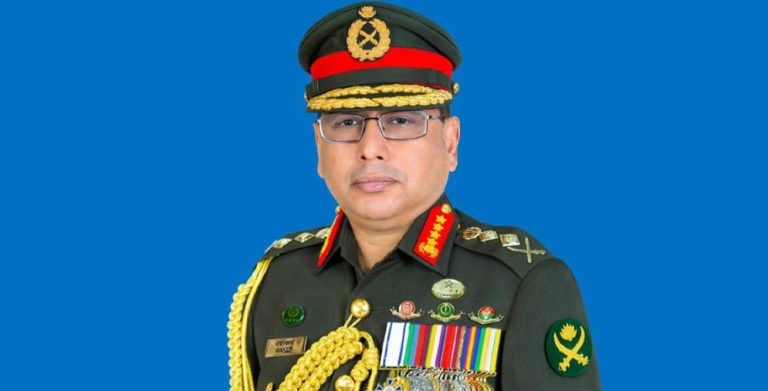 ঢাকা ত্যাগ করলেন সেনাপ্রধান ওয়াকার-উজ-জামান