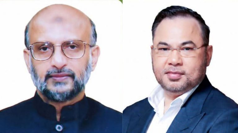 আল-আরাফাহ্ ইসলামী ব্যাংকের চেয়ারম্যান বদিউর রহমান, নির্বাহী কমিটির চেয়ারম্যান সেলিম রহমান