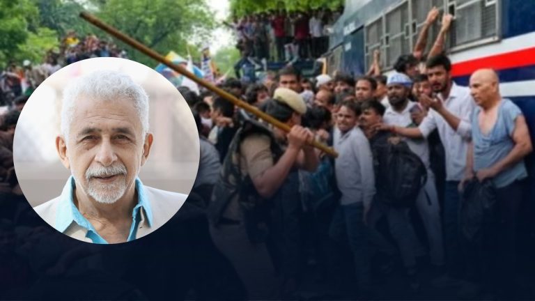 দিল্লি পুলিশের লাঠিচার্জে ক্ষুব্ধ নাসিরুদ্দিন শাহ, বললেন ‘গুন্ডা’
