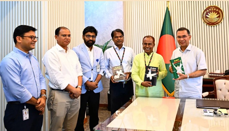 প্রধানমন্ত্রীর হাতে ‘বীর রাষ্ট্রনায়ক জিয়াউর রহমান’ গ্রন্থের মোড়ক উন্মোচন