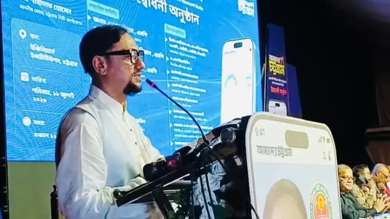 নির্বাচনের তফসিল ঘোষণা হলেই পদত্যাগ করব : চসিক মেয়র ডা. শাহাদাত