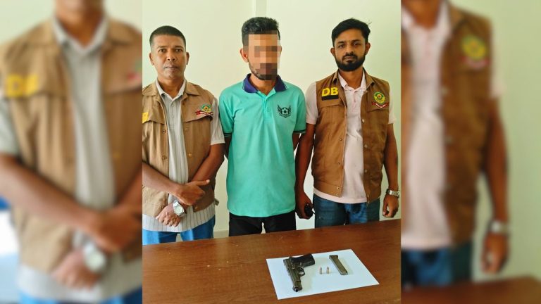 বিদেশি পিস্তল, ম্যাগাজিন ও গুলিসহ নাশকতার পরিকল্পনাকারী গ্রেফতার: সিএমপির ডিবি