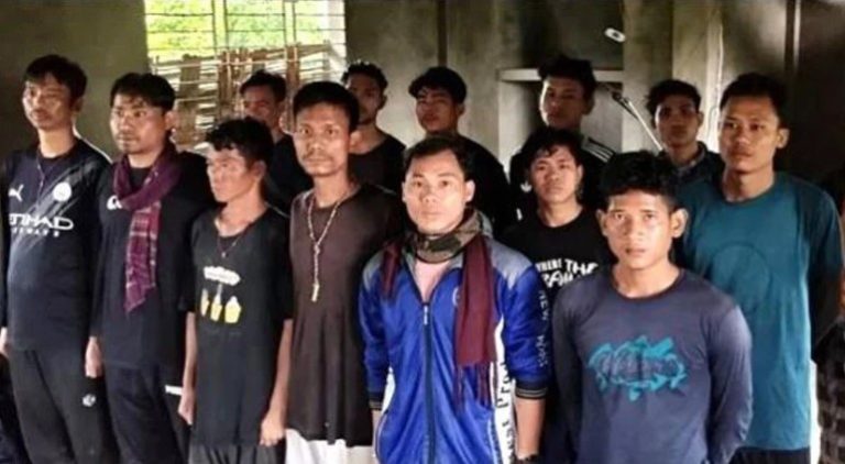বান্দরবানে সীমান্ত দিয়ে অবৈধ প্রবেশ, মিয়ানমারের ১৪ নাগরিক আটক